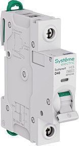 Systeme9 Автоматический выключатель (АВ) D 40A 1P 10kA 230В