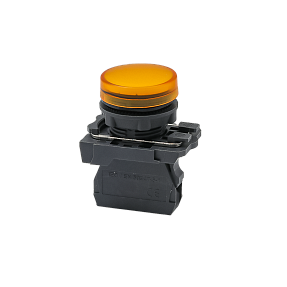 Лампа сигнальная желтая, 24V AС/DC, IP65, пластик Meyertec MTB5-AV751