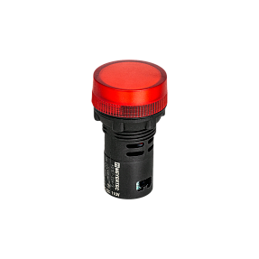 Сигнальная LED лампа, красный, 110V AC/DC IP65 Meyertec MT22-SA24