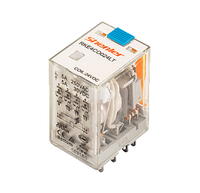 Промежуточное реле Shenler RKE2CO024LT 2CO 7A 24VDC