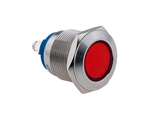 Сигнальная лампа красная, 24В AC/DC, IP67 Meyertec MT67-LED24R