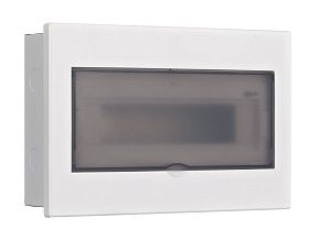 Корпус встраиваемый прозр. дв. 1 ряд 13 мод. IP41 ЩРВ-М