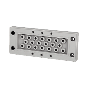 Пластина для ввода кабеля 20 х (5-10.2) Meyertec MTC-DPZ2420