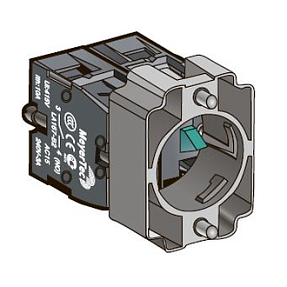Основание с блок-контактом 2NO, металл Meyertec MTB2-BZ13