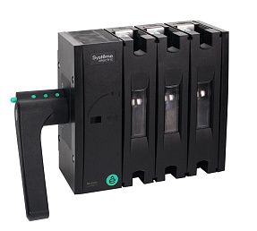 ВЫКЛ.-РАЗЪЕДИНИТЕЛЬ SYSTEMEPACT SD160 3P 160A РУКОЯТКА СЛЕВА СБОКУ_РУКОЯТКА ЗАКАЗЫВАЕТСЯ ОТДЕЛЬНО
