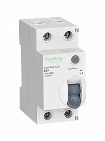 City9 Set ВДТ 63А 2P 100мА Тип-AC 230В