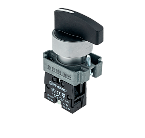 Переключатель длинная ручка, 2 положения, 1NO, с фиксацией Meyertec MTB2-BJZ112