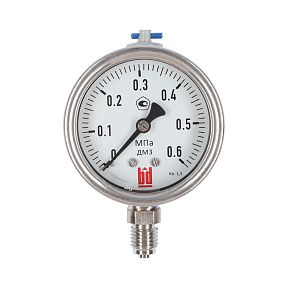 Манометр БД ДМ-3-063 Р (0-25) бар 1,5 класс G1/4 DIN CASE с разделителем DH-S16-(G1/4-вну)-11/2