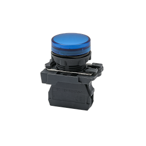 Лампа сигнальная синяя, 220V AС/DC, IP65, пластик Meyertec MTB5-AV763