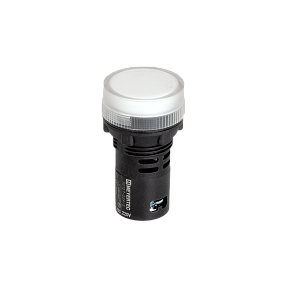 Сигнальная LED лампа, белый, 220V AC/DC IP65 Meyertec MT22-SA31