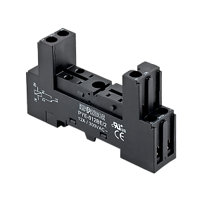 Монтажные колодки KIPPRIBOR PYF-012BE, PYF-022BE, PYF-112BE, PYF-122BE (для 1- и 2-контактных промежуточных реле серии MR) ОВЕН PYF-012BE/2