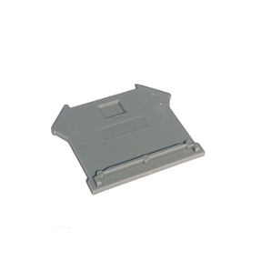 Заглушка торцевая серая (уп. 20 шт.) Meyertec MTU-P