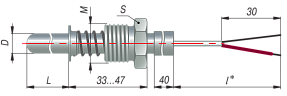 Термопара Овен ДТПL124-00.60/1,5К