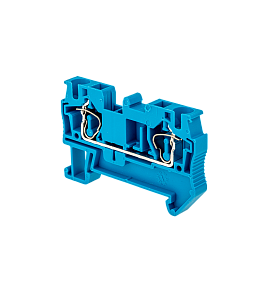 Клемма пружинная проходная MTS-4BL (уп. 15 шт.)