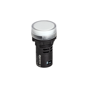 Сигнальная LED лампа, белый, 110V AC/DC IP65 Meyertec MT22-SA21