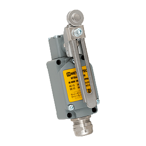 Выключатель концевой, IP66, ролик стальной поворотный регулируемый Meyertec MTB4-HD5108