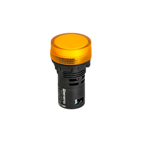 Сигнальная LED лампа, желтый, 220V AC/DC IP65 Meyertec MT22-SA35