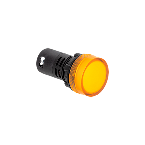 Сигнальная LED лампа, желтый, 24V AC/DC IP65 Meyertec MT22-SA15