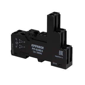 Монтажные колодки KIPPRIBOR PYF-023BE (для 2-контактных промежуточных реле серии MPR) ОВЕН PYF-023BE/3