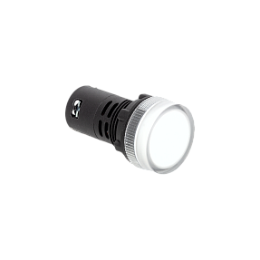 Сигнальная LED лампа, белый, 24V AC/DC IP65 Meyertec MT22-SA11