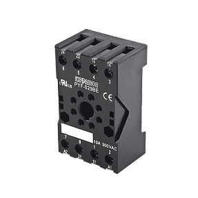 Монтажные колодки KIPPRIBOR PYF-029BE и PYF-039BE (для 2- и 3-контактных промежуточных реле серии RS) ОВЕН PYF-039BE