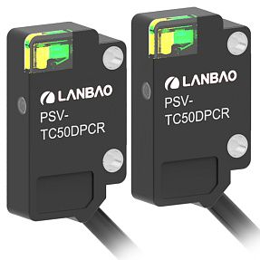 Оптический датчик LANBAO PSV-TC50DPOR-S