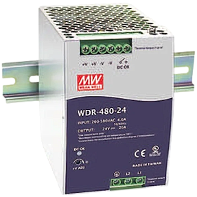 Блок питания Mean Well WDR-480-24