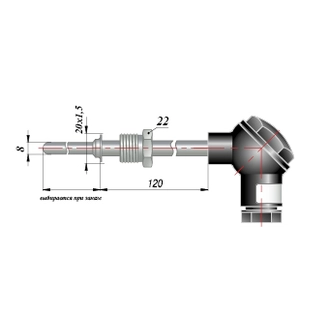 ТермопреобразовательсопротивленияОВЕНДТС035-50М.В3.80