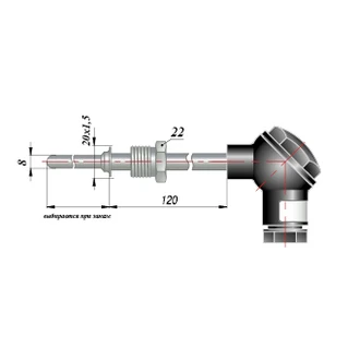 ТермопреобразовательсопротивленияОВЕНДТС035-50М.В3.60